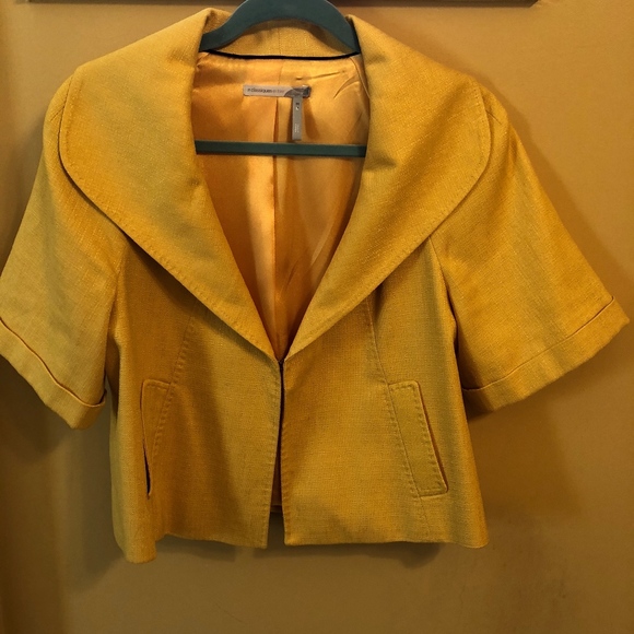 Classiiques Entier Jackets & Blazers - 🎉HP🎉Yellow Gold Classiiques Entier Swing Jacket